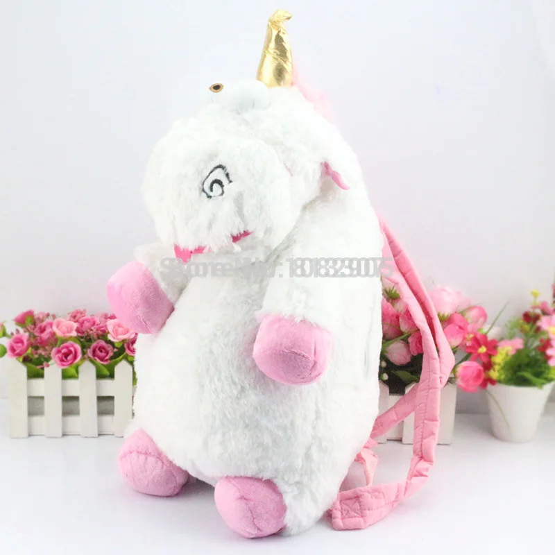 Backpack Despicable Me unicorn bag plush unicorns toy backpack toys for girls kids birthday gift Retail W3149 | Игрушки и хобби