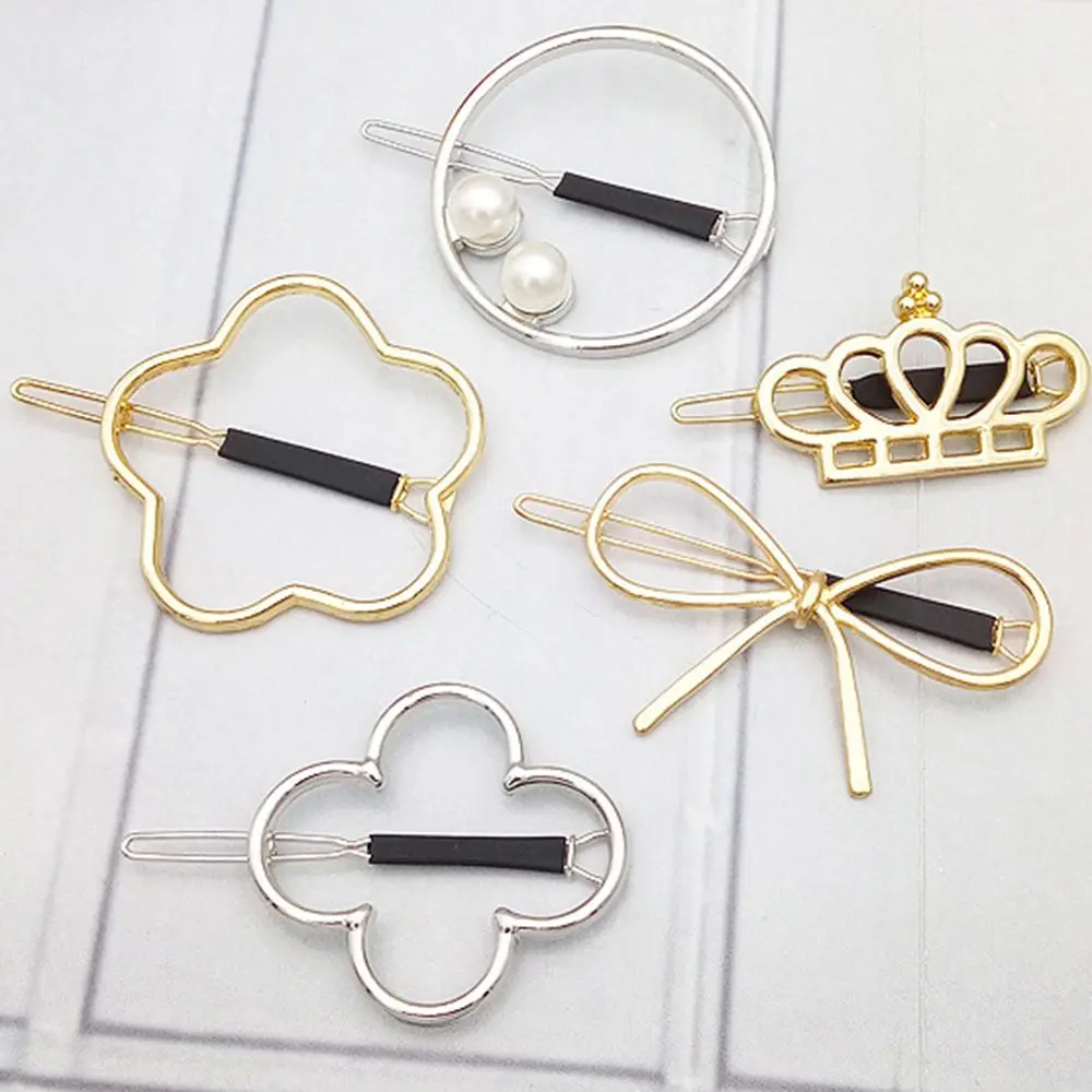 1 шт. новые модные женские заколки для волос девочек заколка со звездой и бантом