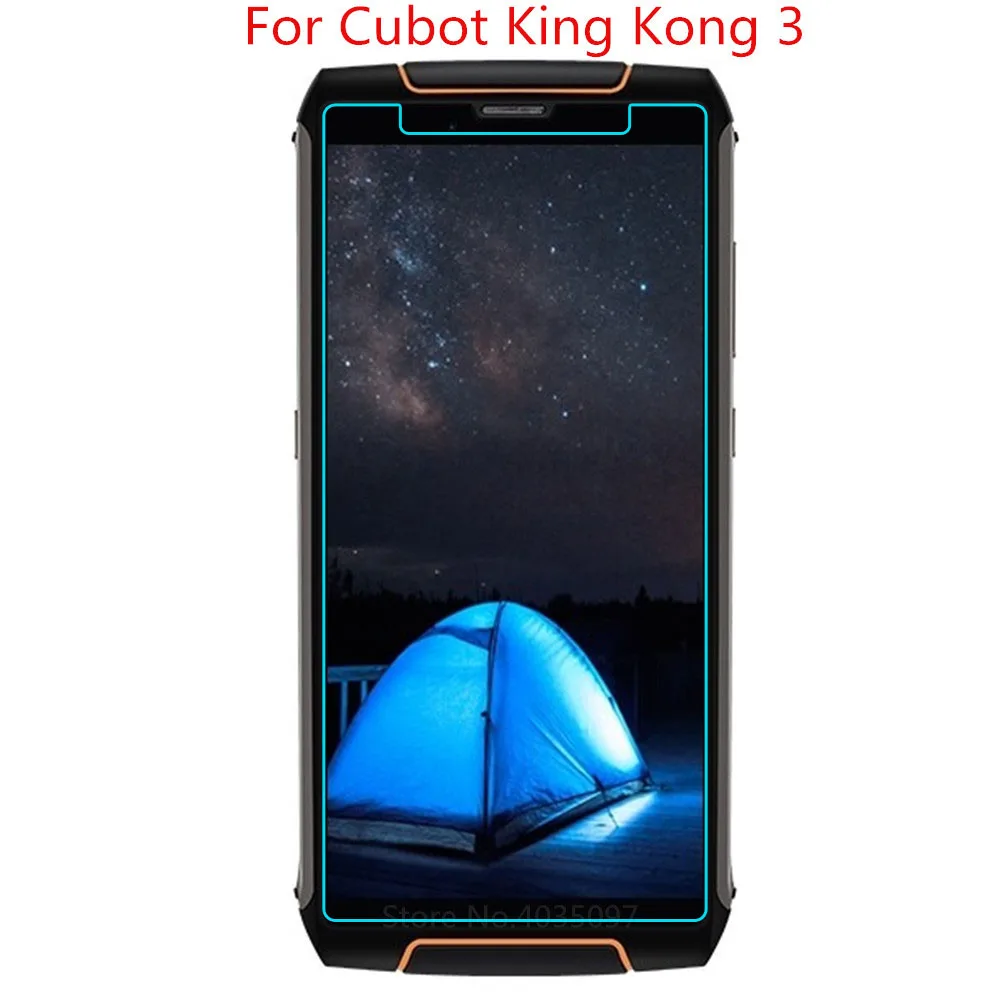 Закаленное стекло премиум-класса 2.5D 9H для Cubot King Kong 3 защитная пленка из