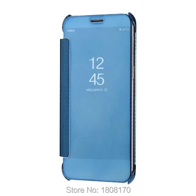 Кожаный чехол C-Ku Bling Mirror металлический флип-кейс для Samsung Galaxy (A8 A5 A7) 2018 A8 Plus