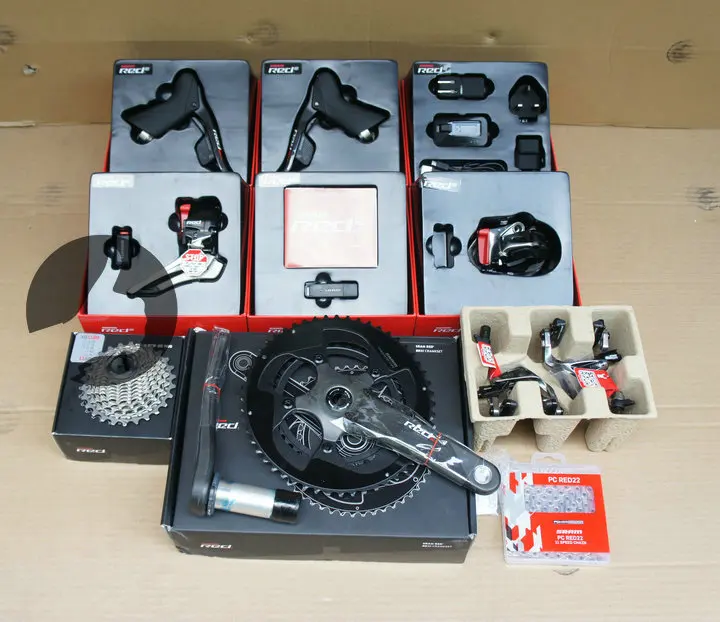 SRAM красный этап групсет GXP BB30 2*11s дорожный велосипед электронные групсеты 22s |