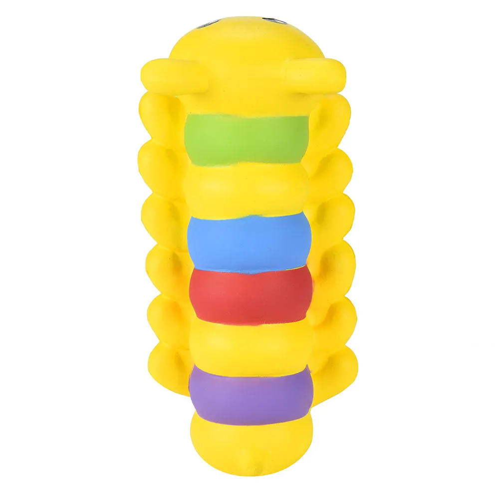 17 см Jumbo Squishy гусеница медленно растет крем ароматическая игрушка для снятия