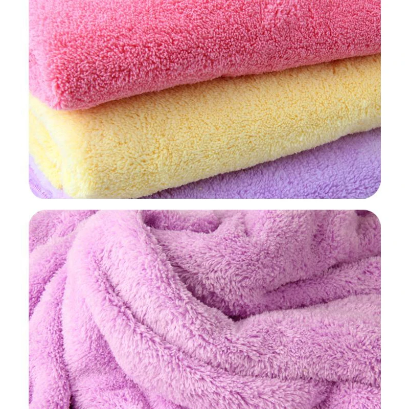 2 шт./лот высокое качество быстросохнущие полотенца для волос из микрофибры 40х80