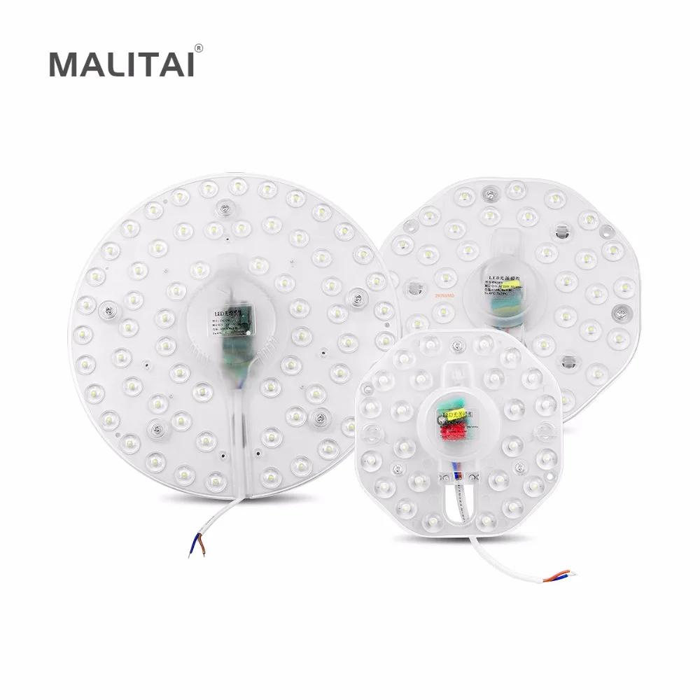 Светодиодный потолочный светильник MALITAI 12 Вт 18 24 32 220 В переменного тока|ceiling