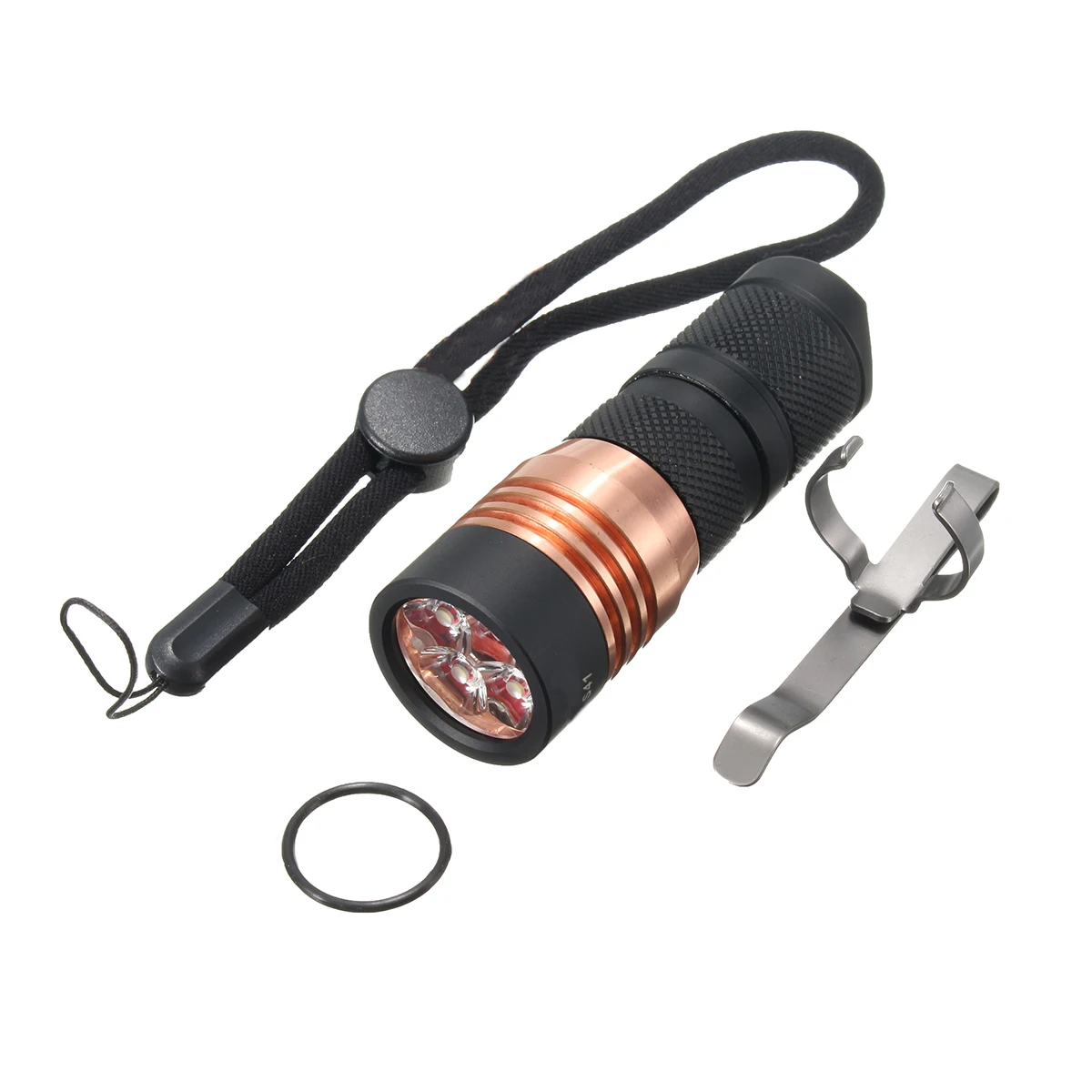 Jiguoor S41 4x Nichia 219B/XP G3 A6 1600 люмен Мини светодиодный фонарик|Фонарики и осветительные