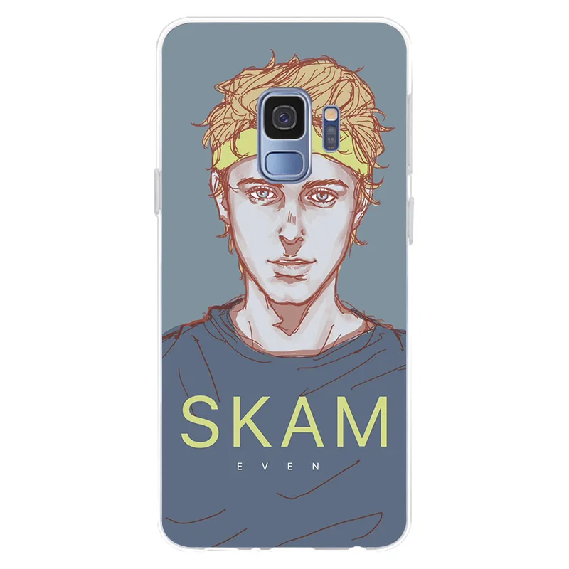 Чехол для Samsung Galaxy S6 S6edge S6Plus A7 S7edge S8 S9 Plus A5 J5 J7 2016 TV show SKAM мягкий силиконовый чехол из
