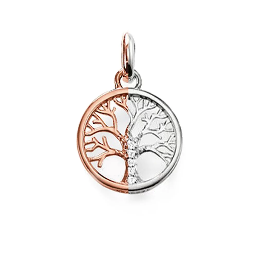 Подвеска из стерлингового серебра 925 пробы с цирконием филигранью подходит для