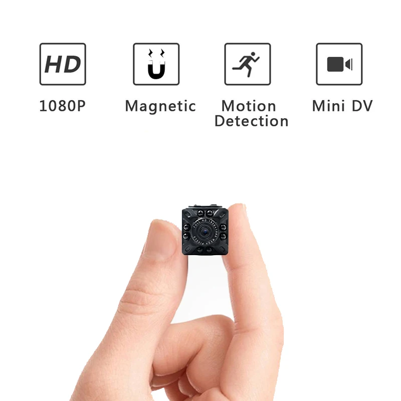SQ10 Mini FHD 1080P камера для активного движения DV ночного видения спортивная