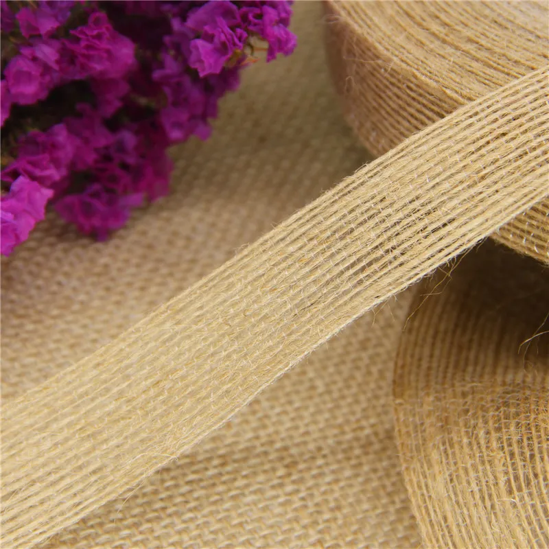 10 м/лот Новое поступление лист натуральный гессийский джутовый шпагат веревка