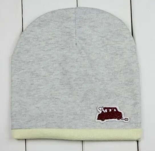 Осенне-весенняя вязаная шапочка для малышей шапка девочек и мальчиков Детские