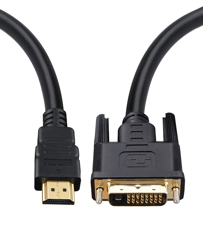 EGRINCY Высокоскоростной HDMI к DVI 24+ 1 кабель папа DVI-D папа HDMI адаптер 1080P для HDTV xbox PC 0,3 м 0,5 м 1 м 1,5 м 1,8 м 2 м 3 м 5 м