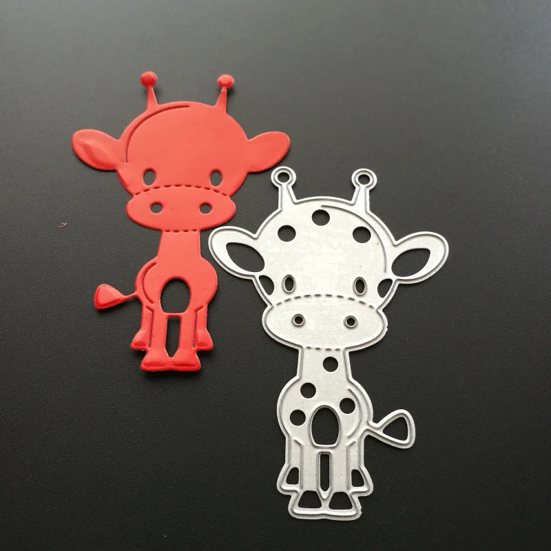 Giraffe Metal Cutting Dies Stencils for DIY Scrapbooking/photo album Decorative Embossing Paper Cards | Канцтовары для офиса и