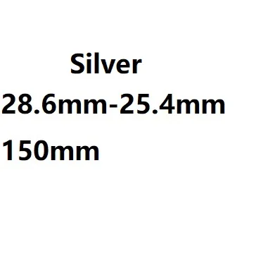 Black 25.4mm FMFXTR 28,6 мм аксессуары для увеличения высоты руля велосипеда 22,2 мм/25,4 мм передняя вилка руля Монтажный диаметр конверсионные детали - Цвет: Black 25.4mm