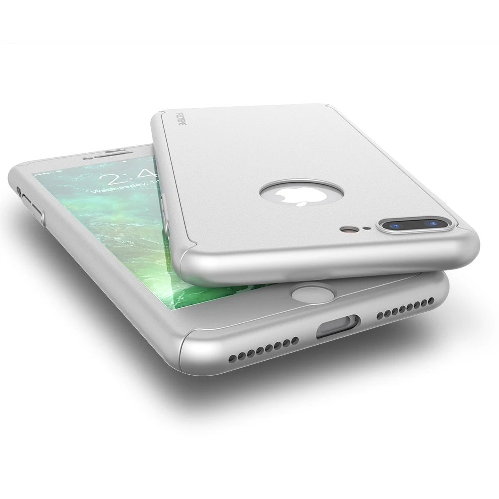 Floveme чехол для iPhone 6S 7 Plus 5 5S полный защитный 360 градусов задняя крышка 6 6s