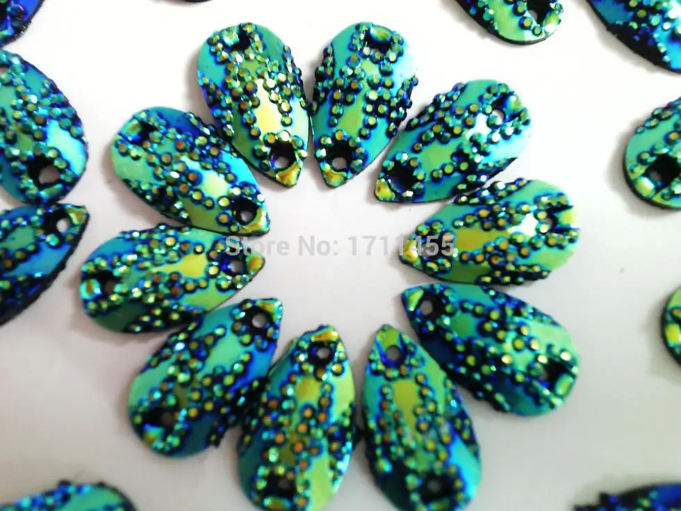 150 шт. стразы с плоским основанием 10 х18 мм|gemstone colors|resin liongemstone news |