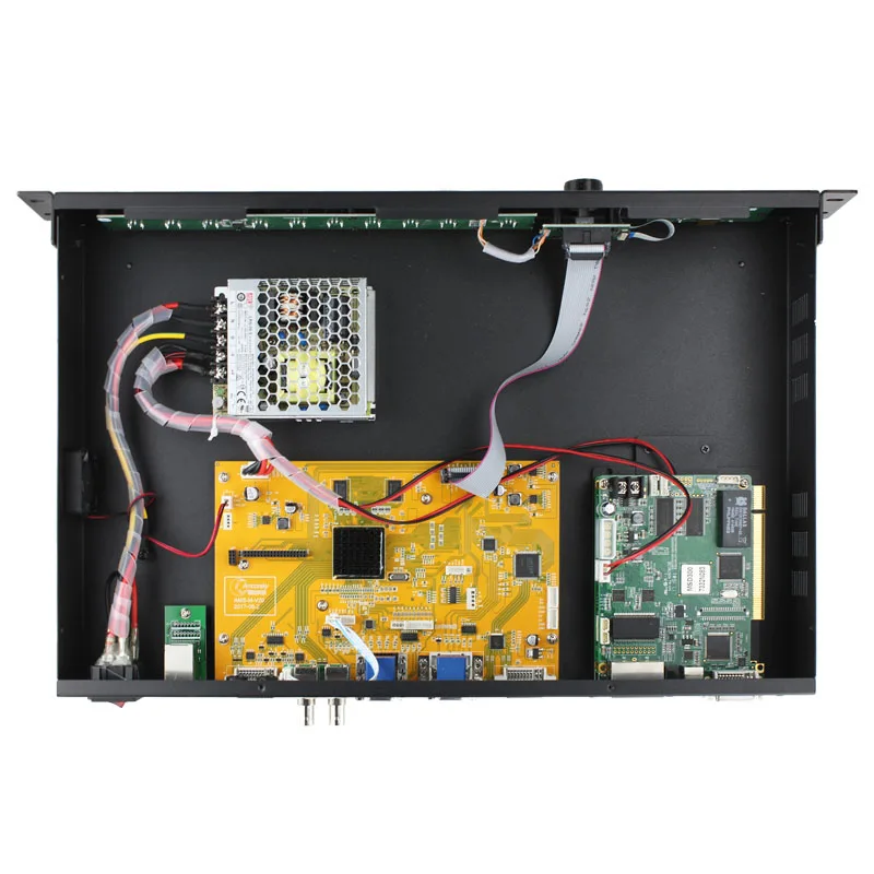 AMS- MVP506 светодиодный видеопроцессор с 2 картами nova msd300 как vdwall для rgb led matrix дисплей