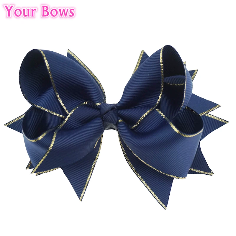 1 шт. Детские банты для девочек 5 дюйма с заколками волос 6 см|girls hair bows|hair bowsbows for girls