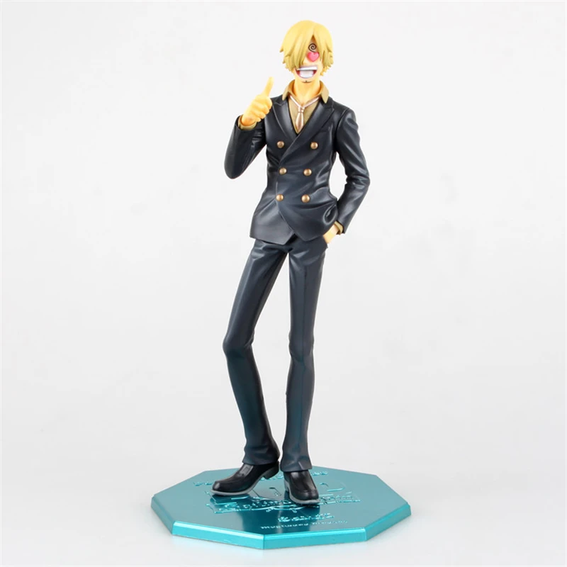 Аниме фигурку один кусок после 2 года Sanji POP Shanks Коллекционная игрушка 23 см