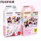Fujifilm 20 листов Instax Mini Винни-Пух + блестящая Звезда мгновенная пленка фотобумага для Instax Mini 8 7s 25 50s 90 9 дюймов фотокамера