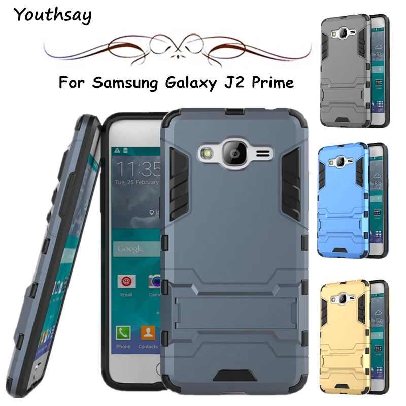 Чехол для Samsung Galaxy J2 Prime Роскошный Жесткий армированный чехол телефона G532F |