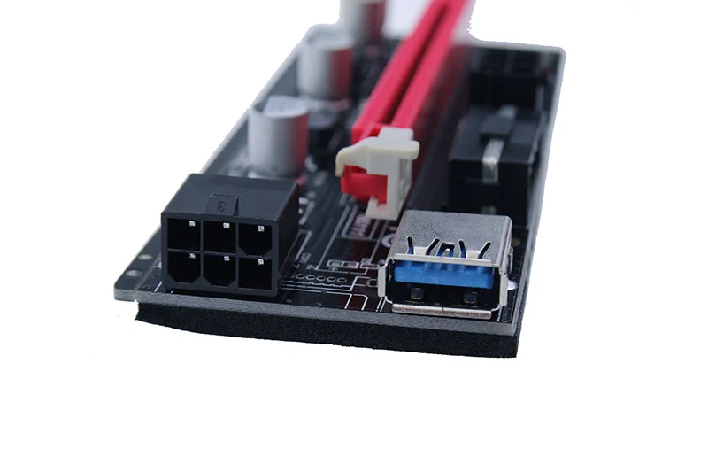Райзер PCI E с кабелем USB 3 0 SATA на 6 контактов 4 контакта|Компьютерные кабели и