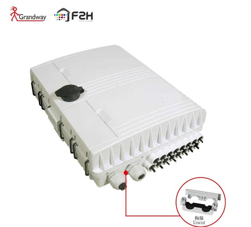 

[Grandway ODN] FTTH 16 cores indoor & outdoor fiber Optical Splitter Box FTB F2H-FSB-16-D