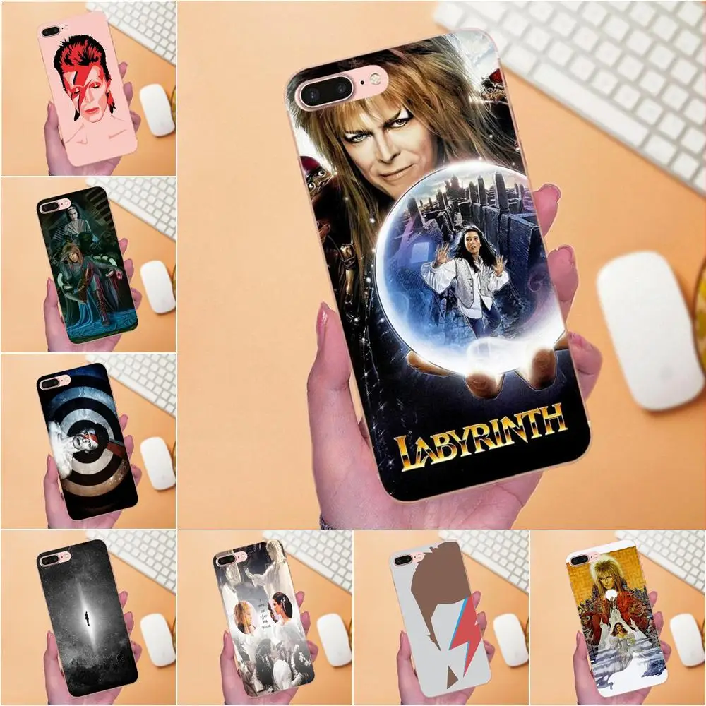 David Bowie лабиринт постер фильма для Huawei P8 P9 P10 P20 P30 Mate 7 8 9 10 20 Lite Plus Pro 2017 мягкий