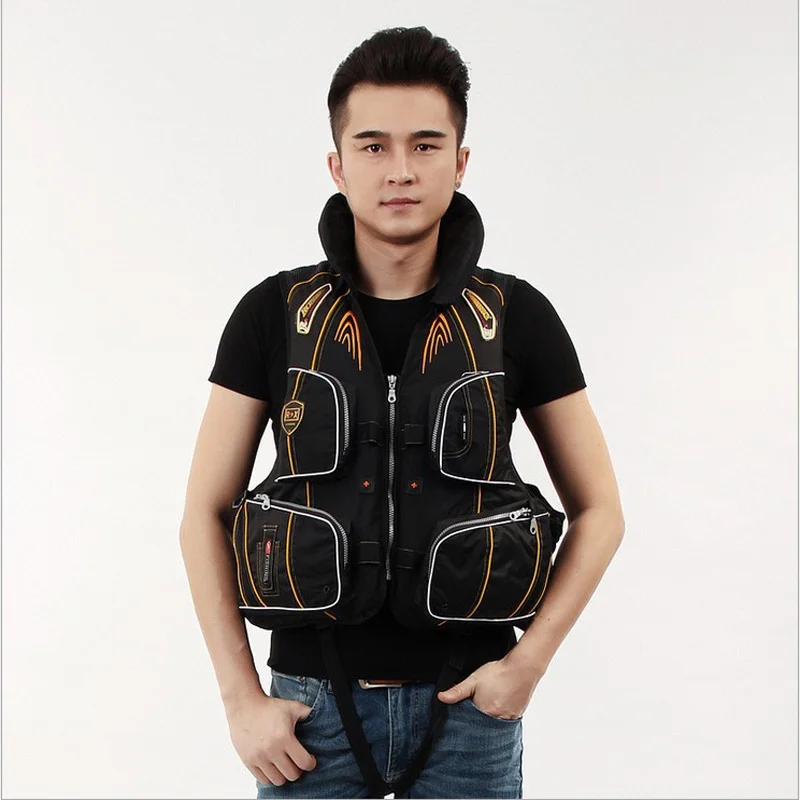 Спасательный жилет для рыбалки и двойного назначения съемный плавающий материал