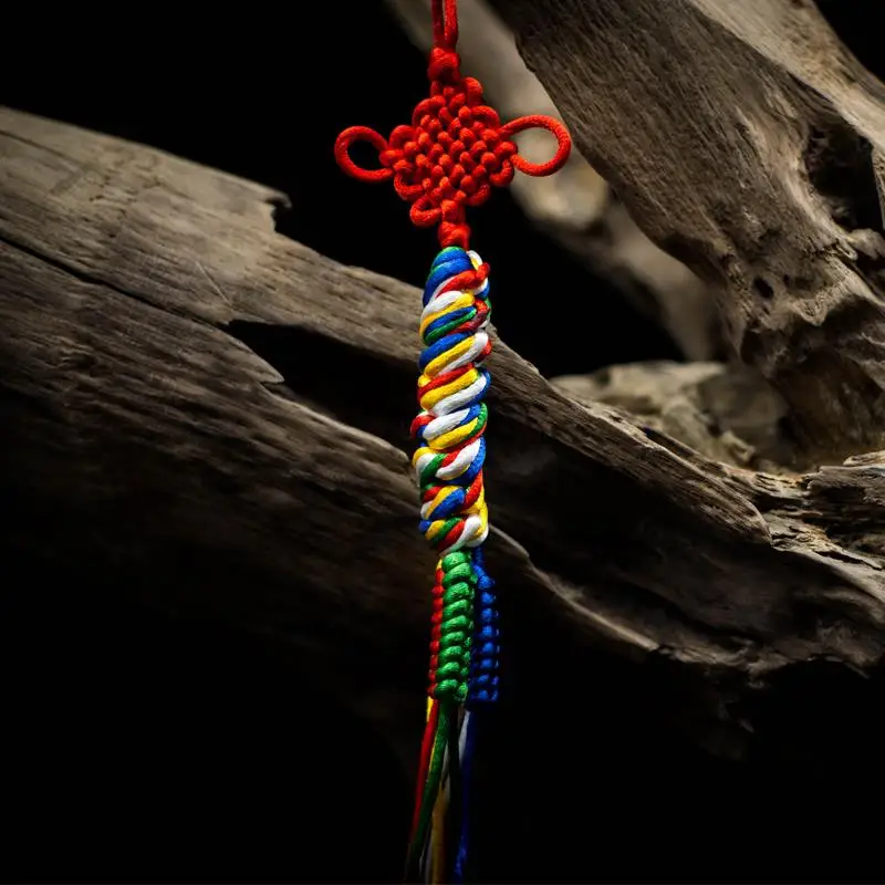 Новый год Тибет пятицветный Гонконгский Хадад узлы мир благоприятный узел