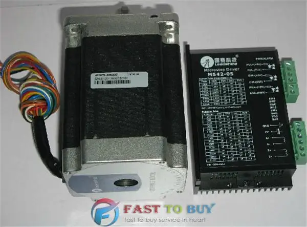 Leadshine 2 фазный шаговый комплект (Drive + двигатель) M542 05 86HS85 8.5N. m Новый|leadshine stepper|driving