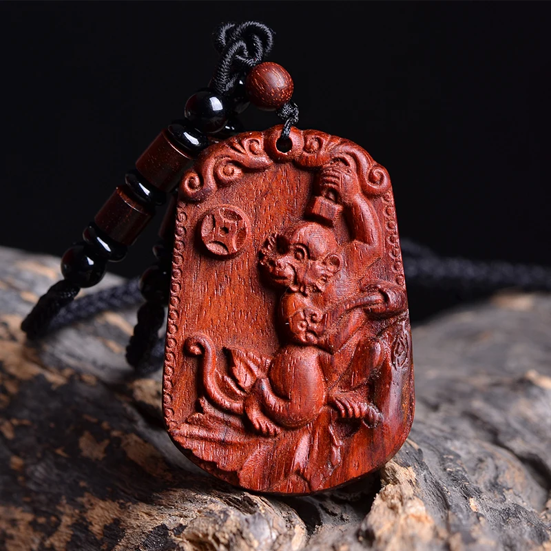 Несколько стилей можно выбрать Ювелирное Украшение красная Подвеска из сандала