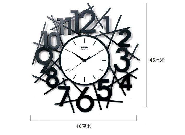 Настенные металлические часы для детской комнаты 16 дюймов 8295012| |