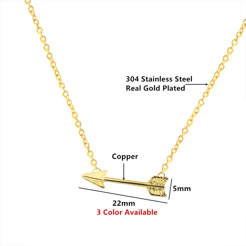 Великолепная сказка Мода Стрелка Форма Ожерелья для мужчин Длинная цепочка себе