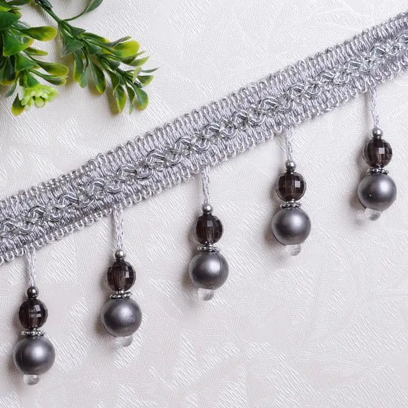 12 ярдов/партия КРУЖЕВНЫЕ ШТОРЫ тыквы|Кисти бахрома| |