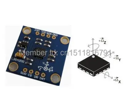 10PCS WQScosea Q8S-89 L3GD20 Replace L3G4200D Triple 3 Axis Triaxial Digital Gyroscope Sensor Angular Velocity Module Board | Компьютеры и