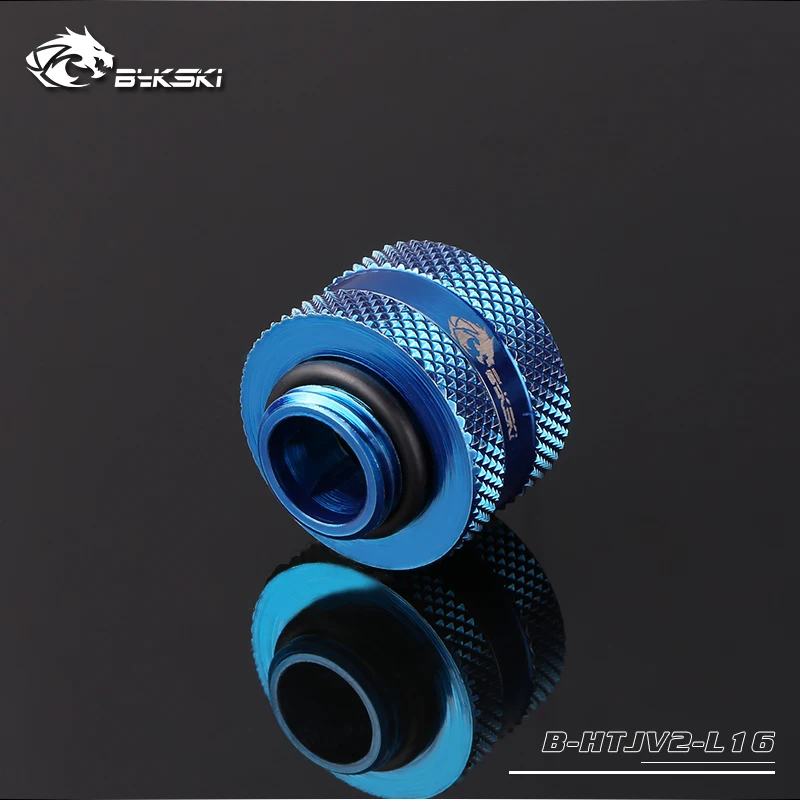 Bykski жесткие трубки фитинги для OD12mm/14mm/16mm бутик Алмазный Узор несколько цветов G1/4 ''быстрый поворот 4 уплотнения кольца гаджет V2
