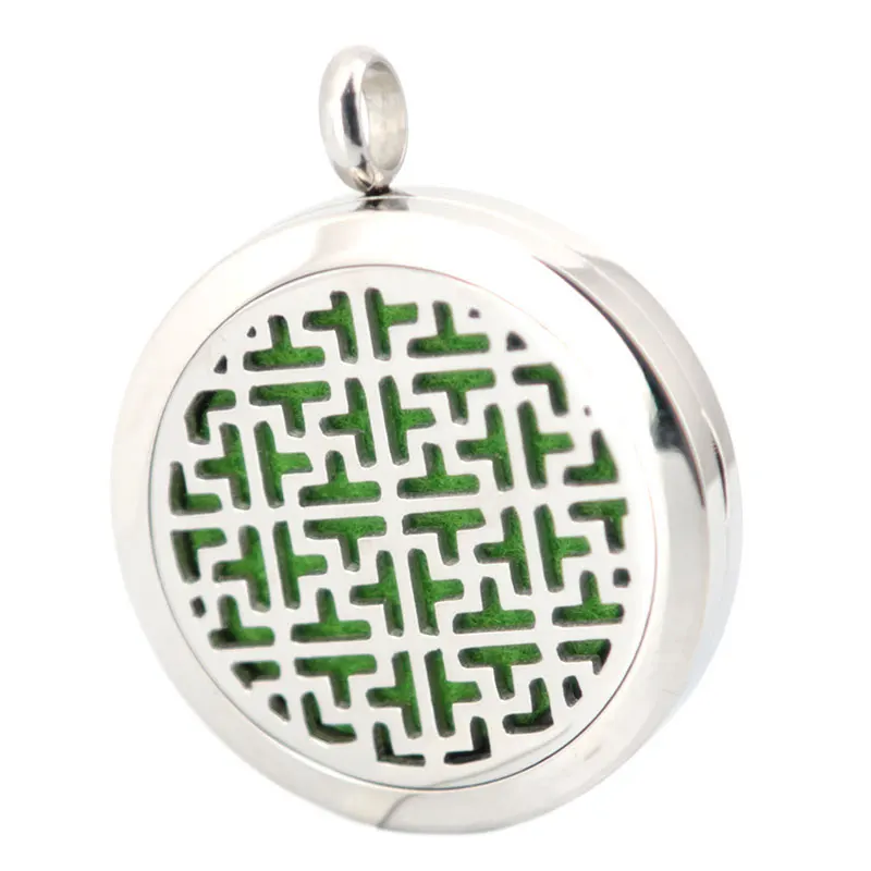 С цепочкой и 10 шт войлочных подушечек стильные эфирные масла для ароматерапии