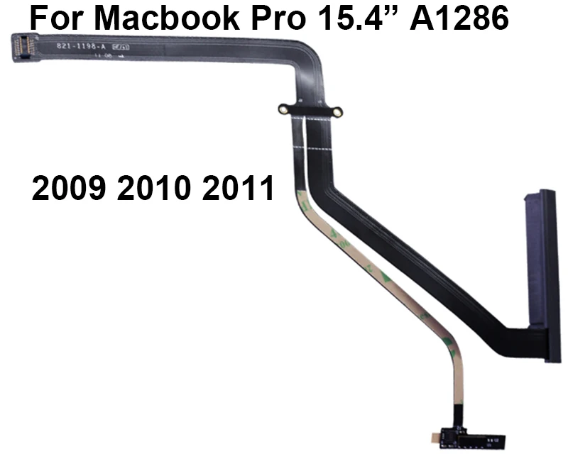 Новый гибкий кабель 821 1198 A для Macbook Pro 15 4 A1286 жесткого диска подходит 2009 2010