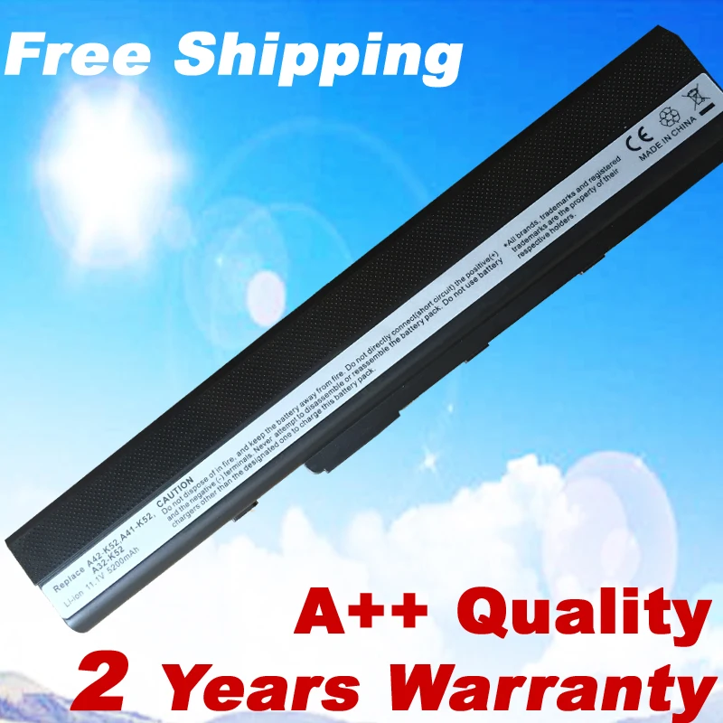 6 ячеек Φ K52J K52F K52 Аккумулятор для ноутбука asus A31-K52 A32-K52 A52F A52J A52JR A52JK K42F K42JB K42JR K42JV X52J |