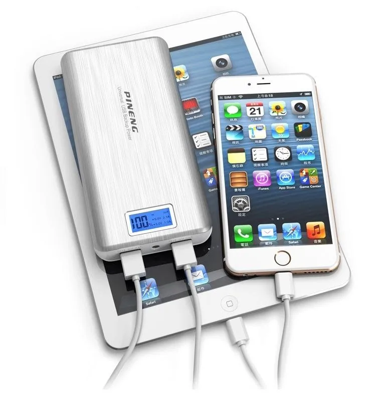 Sales Pineng Power Bank 20000mAh PN-999 Dual Micro USB Portable Charger External Battery Better Than Xiaomi Powerbank for iphone | Мобильные