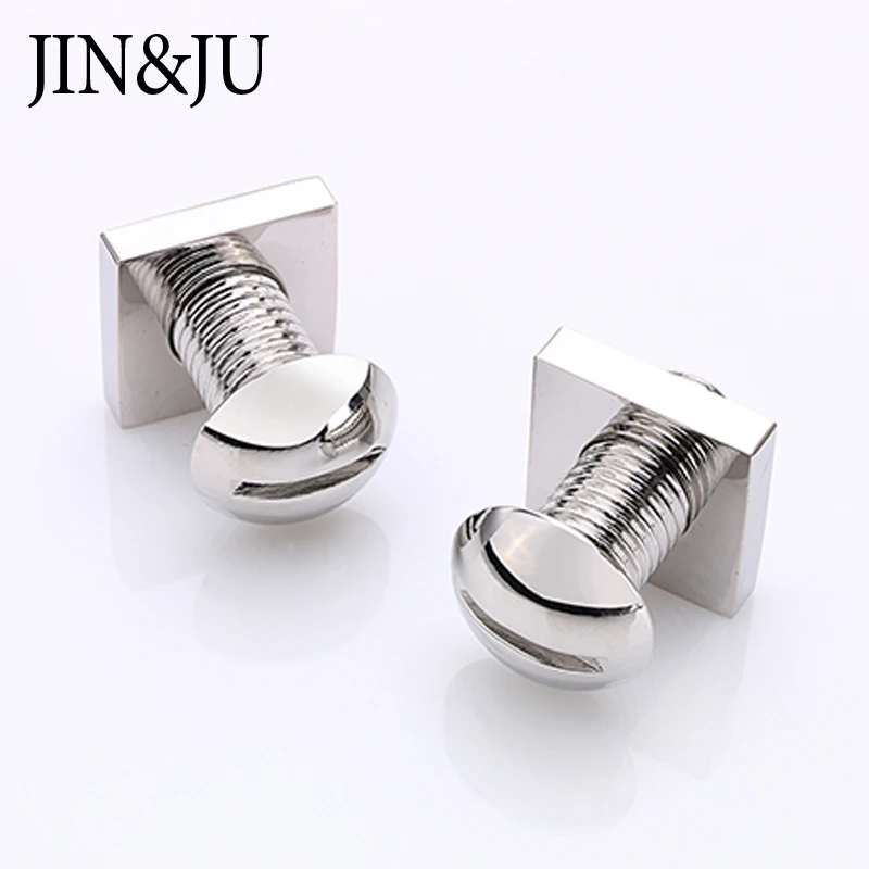 Запонки JIN & JU мужские металлические зажимы для галстука рубашки костюма