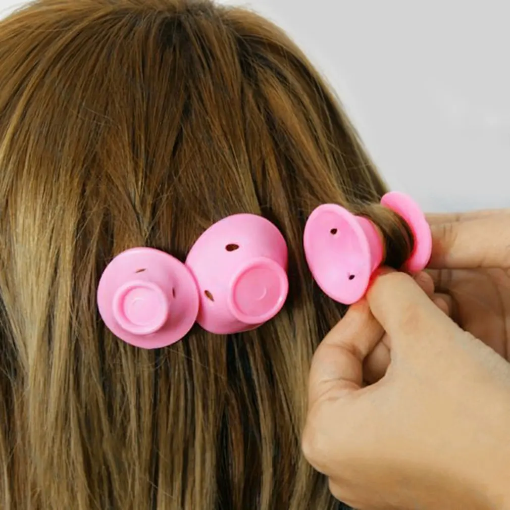 12 шт. модные мягкие бигуди для волос DIY салонные бигуди роликовые Ролики Инструмент большой рулон вьющиеся волосы парикмахерский инструмент для укладки