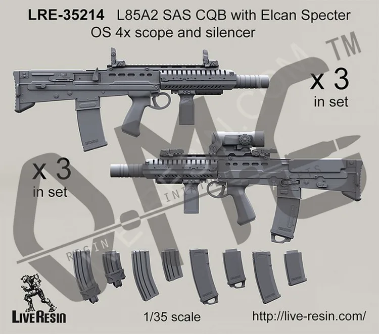 [Набор моделей в масштабе] искусственная Смола реальной модели 1/35 L85A2 SAS CQB с