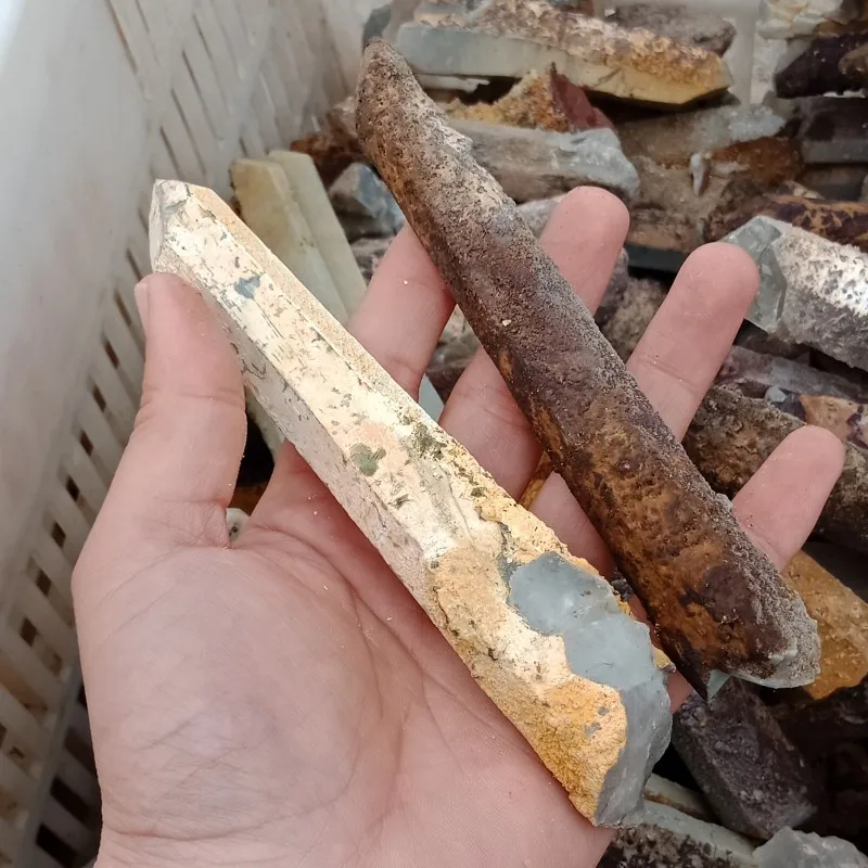 DHXYZB 2 шт. 13 15 см большие натуральные хрустальные палочки камни лечебные очки