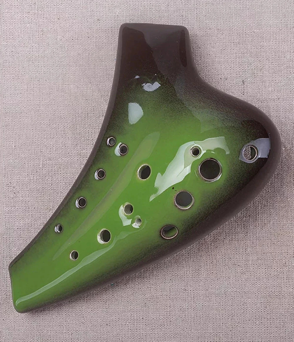 TNG двойные трубы ocarina Alto C Dual(2) отверстия для нарезки 2 октавы мастерские ручной работы Керамические профессиональные музыкальные инструменты