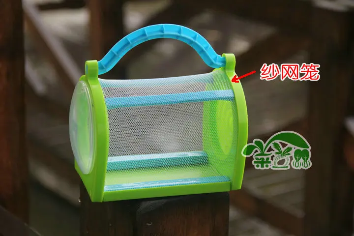 Пластиковая Детская клетка для захвата бабочек насекомых светлячков крикета