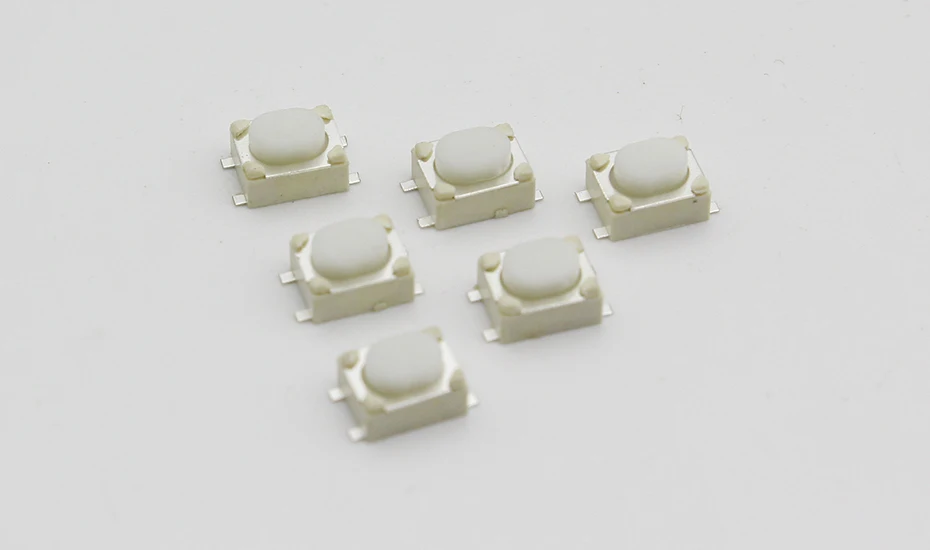 50 шт./лот SMT 3x4x2,5 мм 4PIN тактильная такт Кнопочный микропереключатель G75 АВТОСБРОС переключатель дистанционного управления