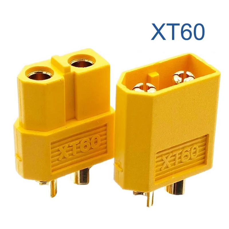 

10pcs / 5pairs XT60 XT-60 Male Female Bullet Connectors Plugs For RC Lipo Battery