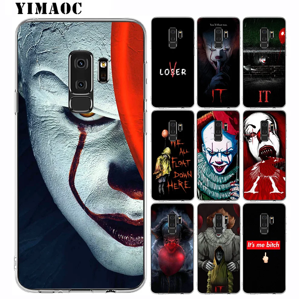 YIMAOC клоун ужас это мягкий силиконовый чехол для samsung Galaxy S10 S10E S9 S8 Plus S7 S6 Edge &amp Note 9 8 |