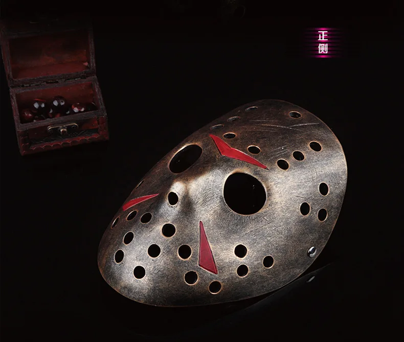 Фильм Фредди Против Джейсона Voorhees костюмы Реплика Хоккей Джейсон маска на Хеллоуин и Рождество тема Маскарад косплей смолы маски